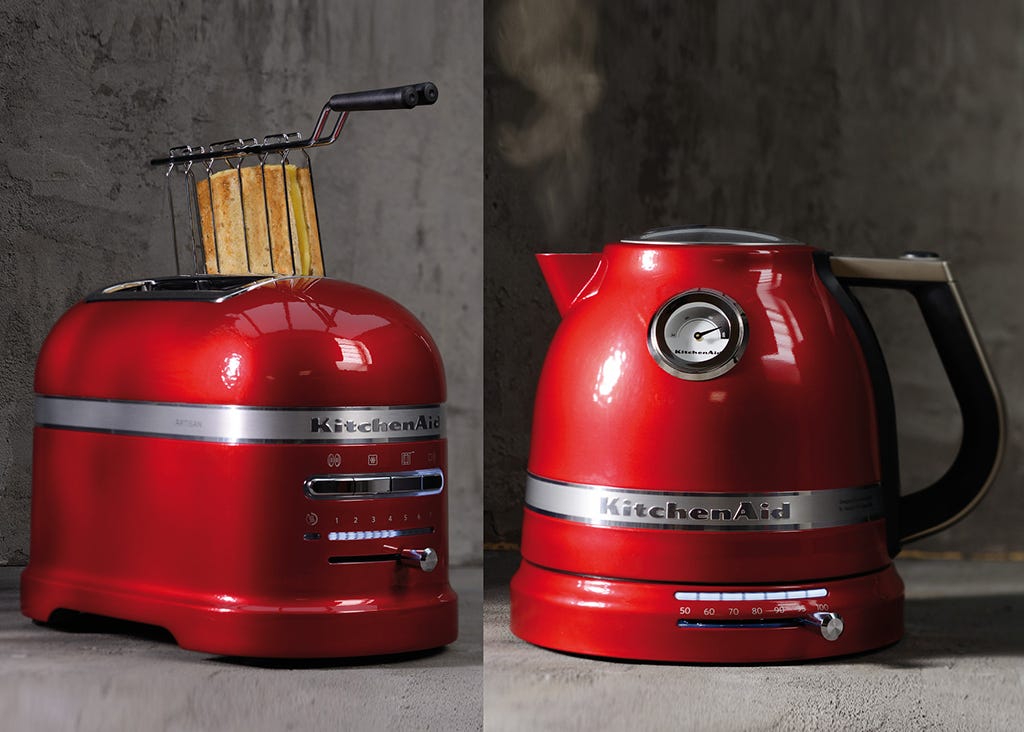 All I Want For Christmas KitchenAid Kettle and Toaster Feature Image