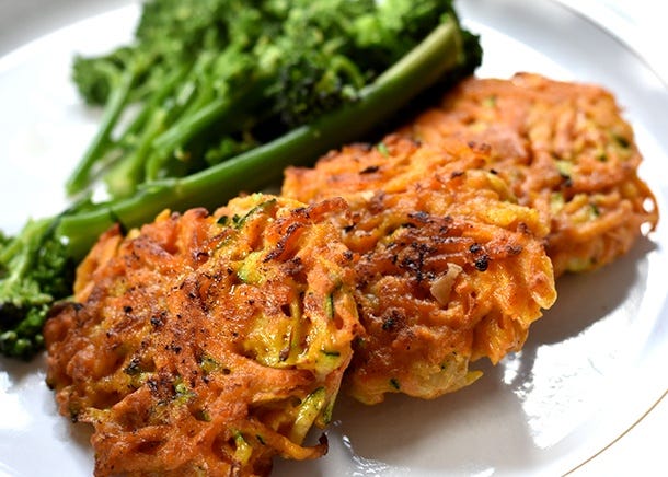 Sweet Potato Fritters Featured Image