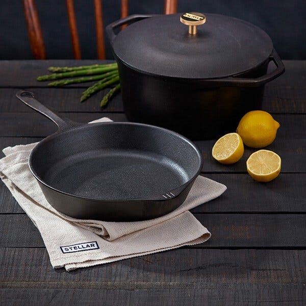 Stellar Cast Iron Cookware