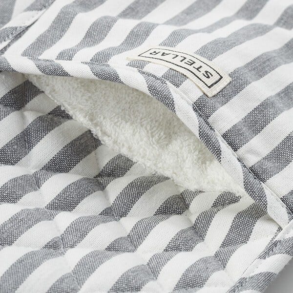 Stellar Grey Stripe Textiles