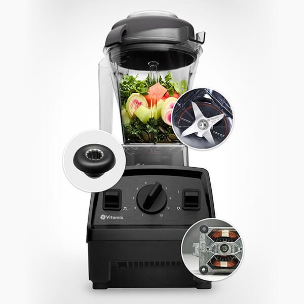 Vitamix E310 Explorian Blender Black With FREE Gift