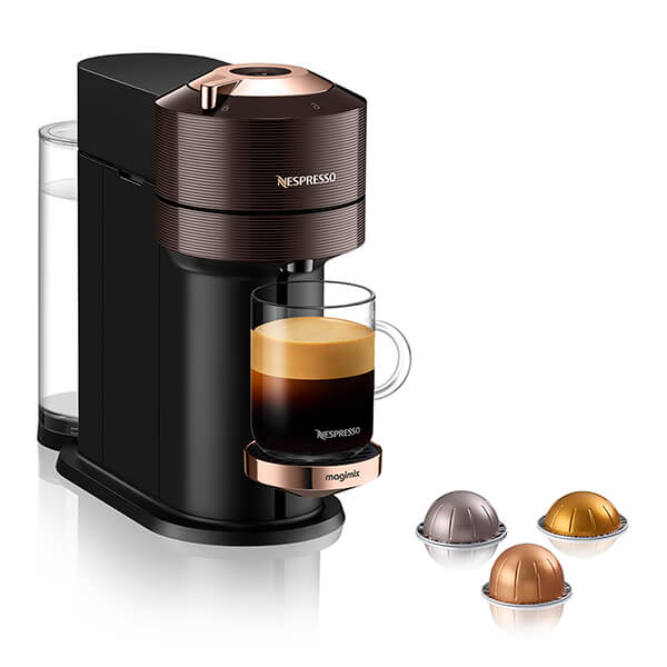 Magimix Nespresso Vertuo Next Premium Rich Brown 11708 | Harts of Stur