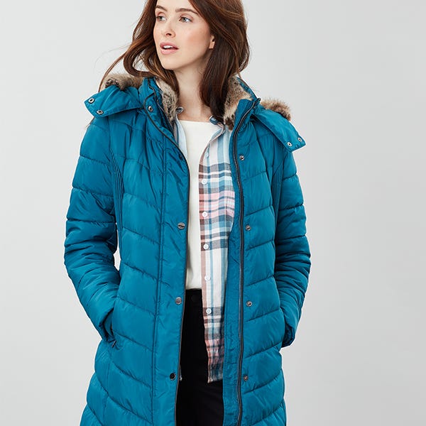 Joules chevron quilted jacket best sale