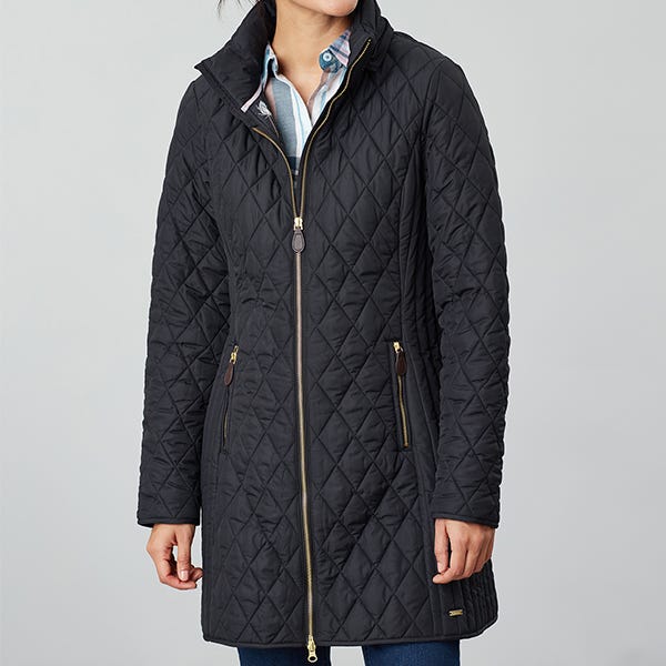 Joules chatham longline padded jacket hotsell