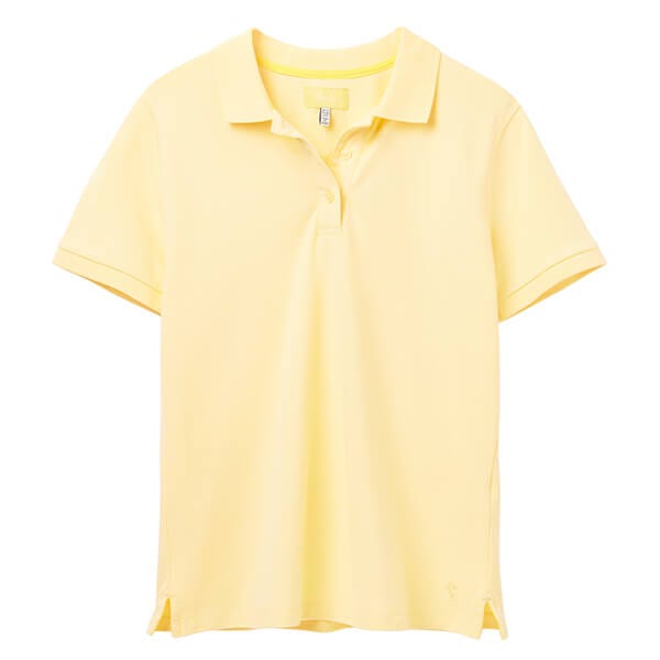 bright yellow polo shirt