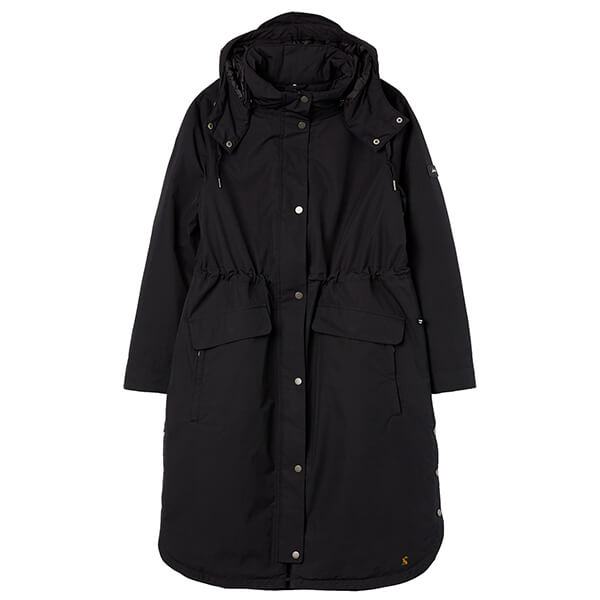 Joules True Black Taunton Cosy Coat Harts of Stur