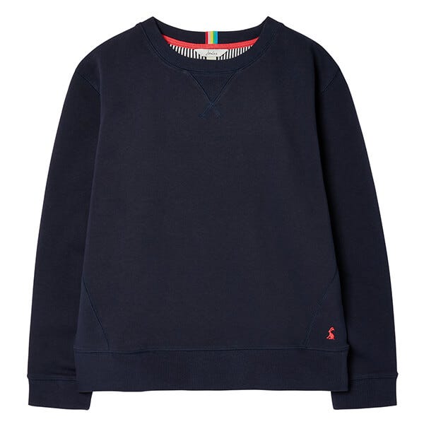 Joules French Navy Monique Crew Neck Sweatshirt Harts of Stur