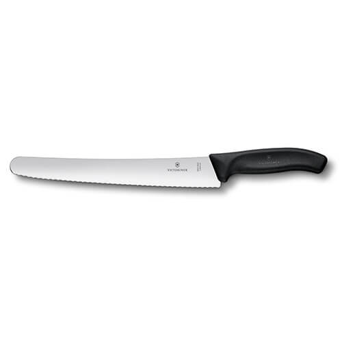 Victorinox Serrated Pastry Knife 26cm Black