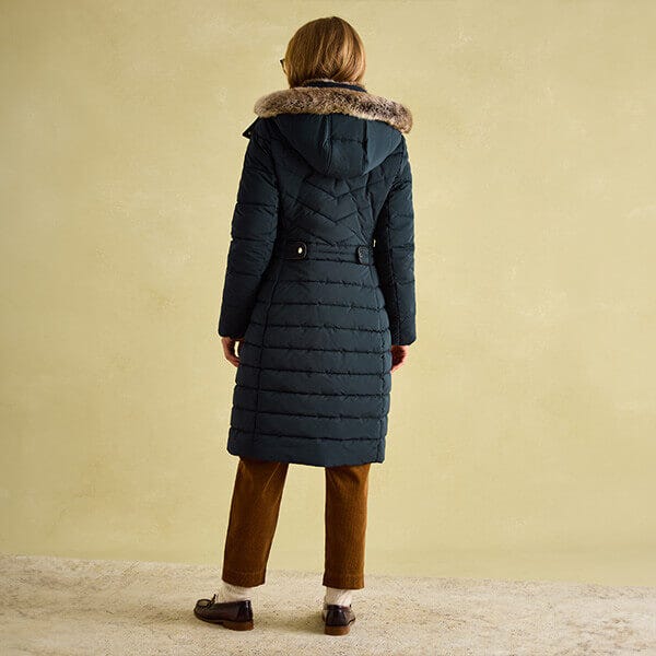 Joules longline coat shop