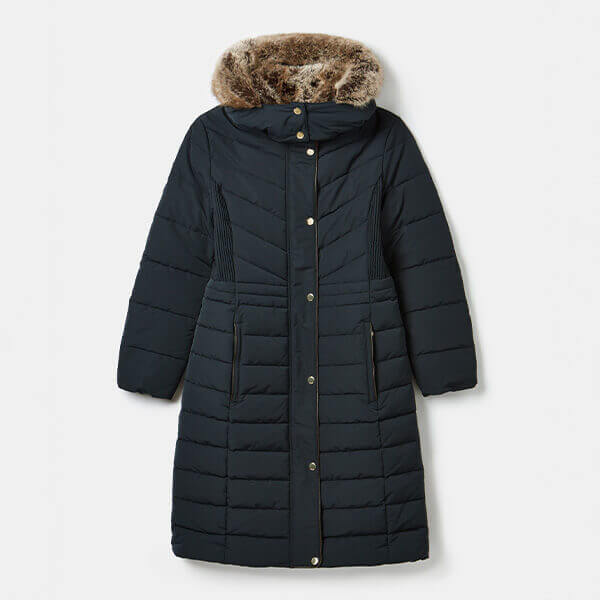 Joules cherington coat black online