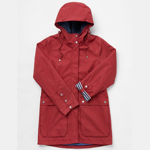 Seasalt red outlet coat