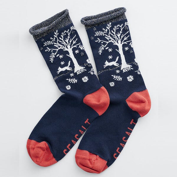 seasalt christmas socks