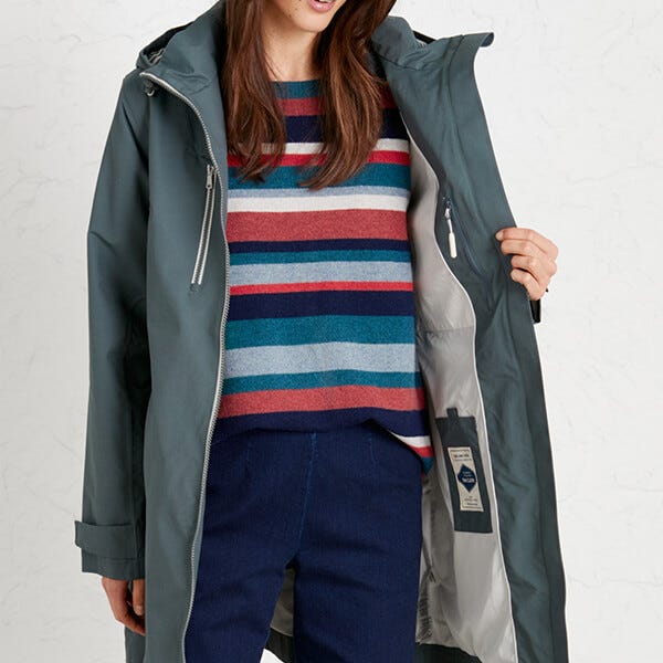 Seasalt coverack coat grey online