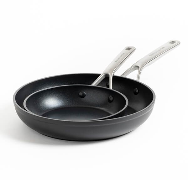 Photos - Pan KitchenAid Forged Hardened Ceramic Non-Stick 20cm & 28cm Frying  Set 