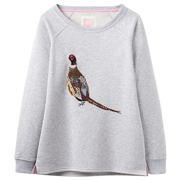 Joules pheasant shop jumper navy