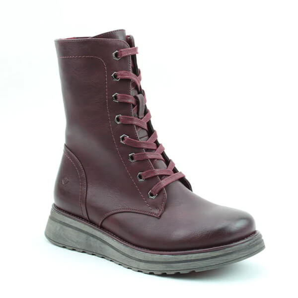 Heavenly Feet Burgundy Martina4 Boots Harts of Stur