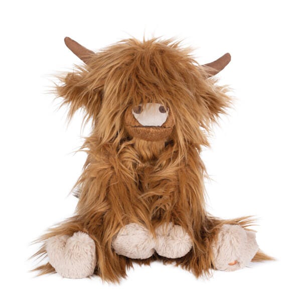 Wrendale Designs Gordon Highland Cow Large Plush Cuddly Toy PLUSH009 Harts of Stur