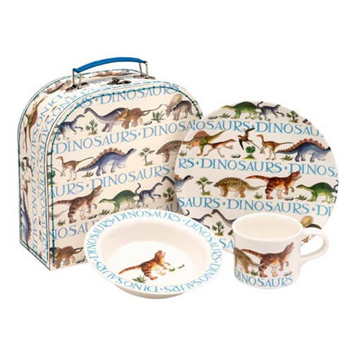 Emma Bridgewater Pottersaurus 3 Piece Melamine Dining Set