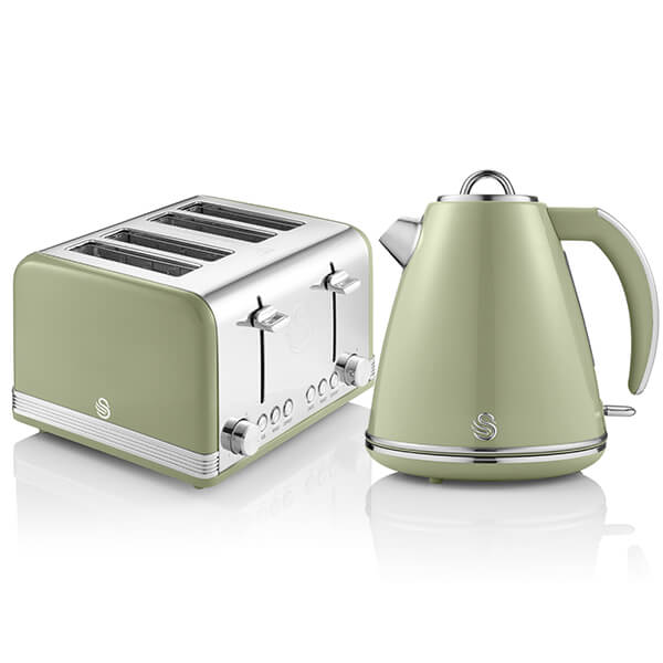 Shops swan green kettle and toaster