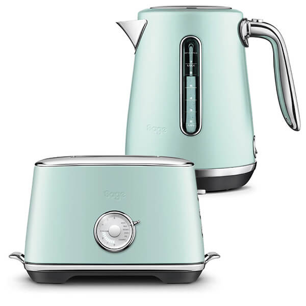 Sage Kettle Toaster Set Select Luxe Mint Frosting SKESTA735MTF Harts of Stur