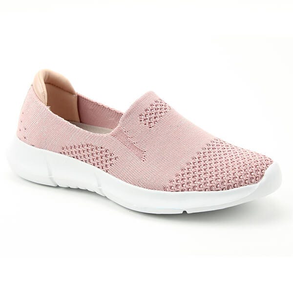 Heavenly Feet Holly Pink Silver Ath Leisure Comfort Shoes Size 6 Harts of Stur