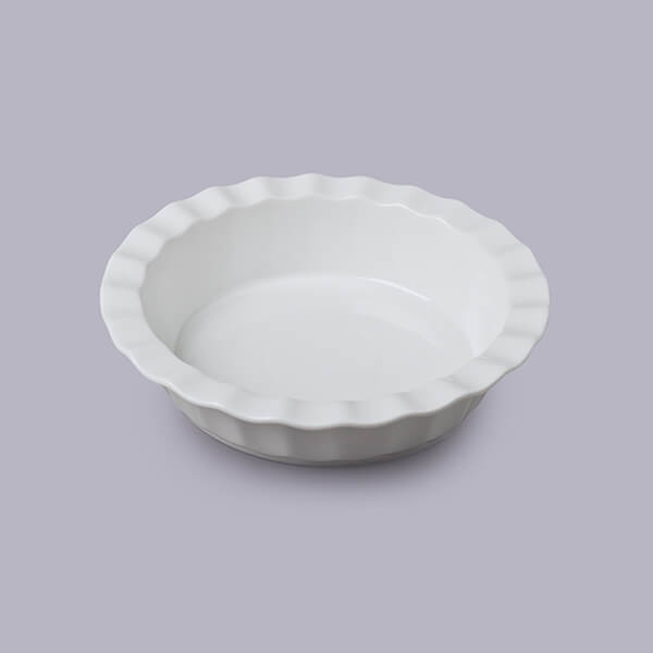 Fluted pie dish best sale