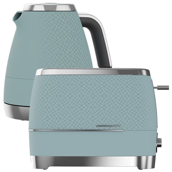 Duck egg blue kettle and toaster hotsell