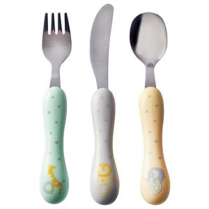 Gift Stainless PETER RABBIT Baby/child/toddler SPOON Silverware With  Plastic Handle Nice Condition 