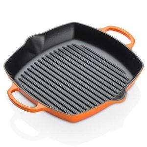 Le Creuset Cast Iron 15.75 Classic Oval Skillet - Volcanique Flame