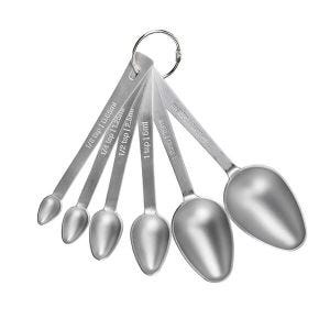 8pcs/set Stainless Steel Handle Measuring Cup And Spoon With Graduated  Condiment Spoon, Baking Tools Set And Coffee Measuring Spoon For Home  Kitchen