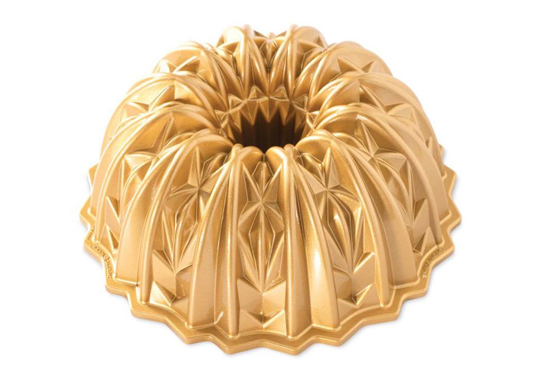 Nordic Ware Crystal Bundt Pan Gold