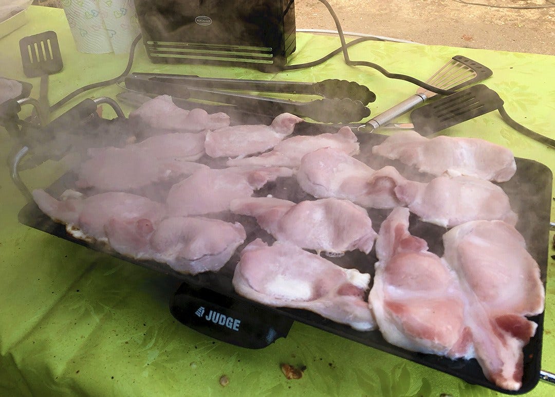 Frying Bacon