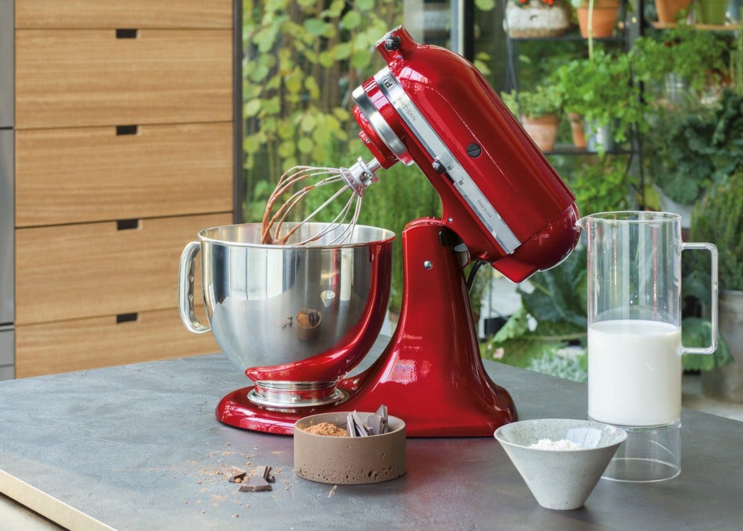 The iconic KitchenAid Artisan Food Mixer