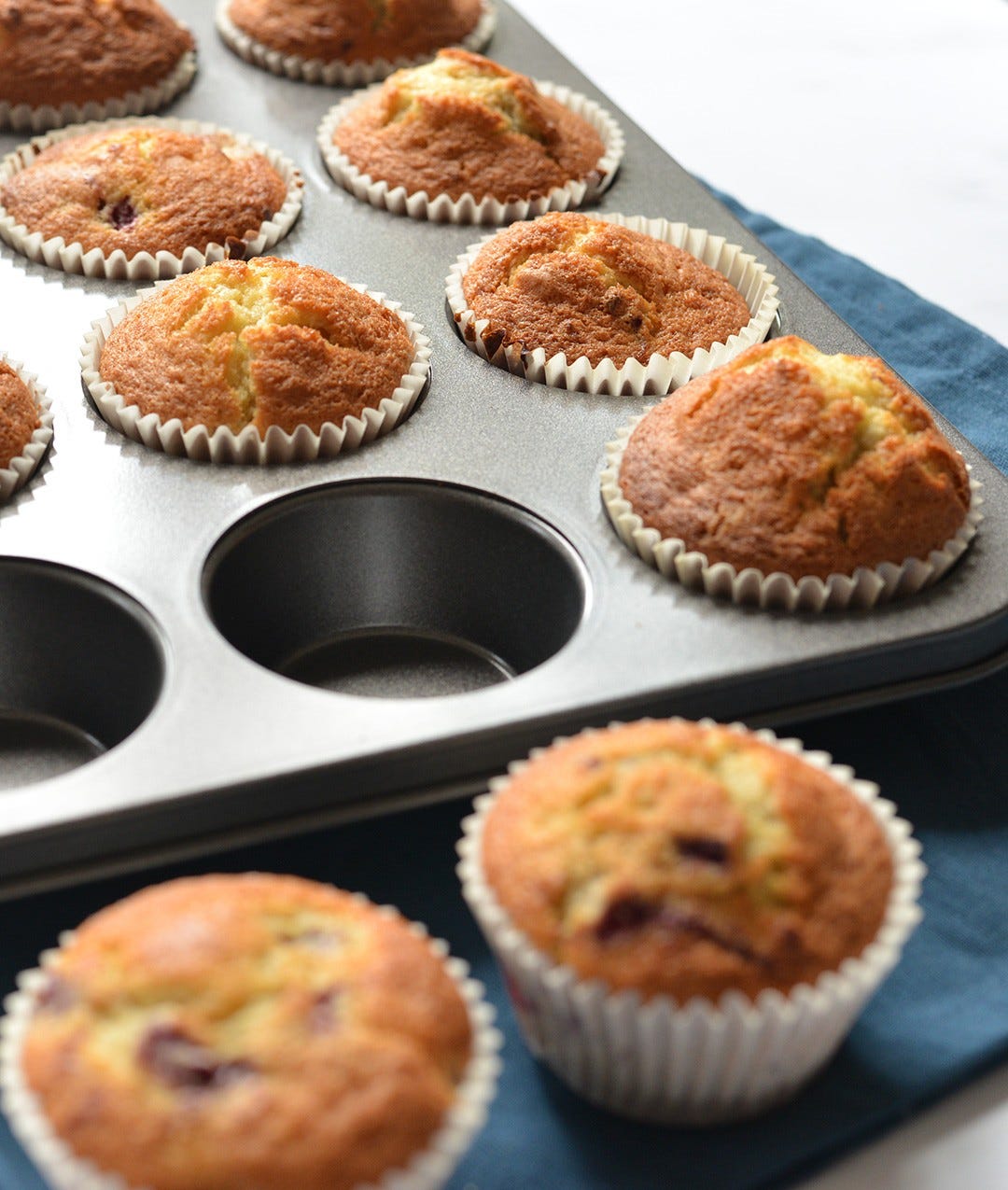 Raspberry & Lemon Muffins