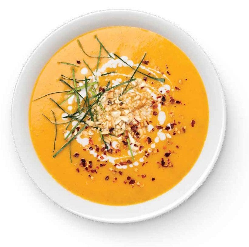 Thai Spiced Butternut Pumpkin Soup