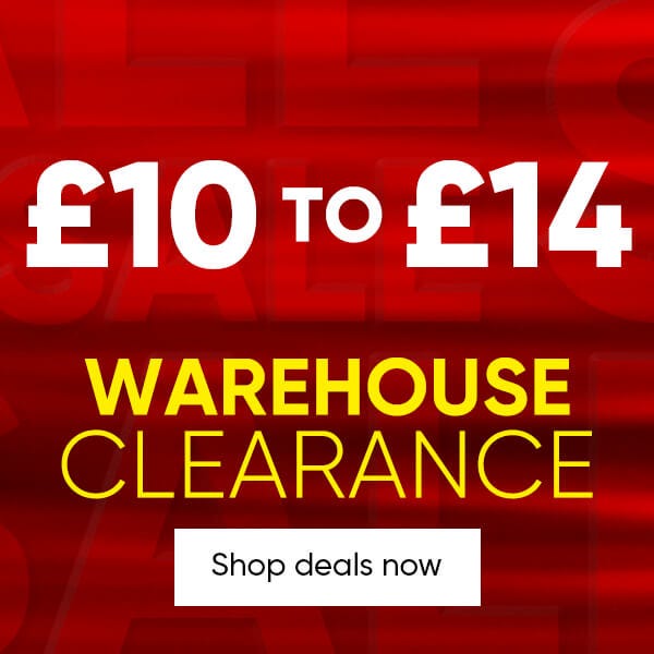 £10 - £14 Warehouse Clearance