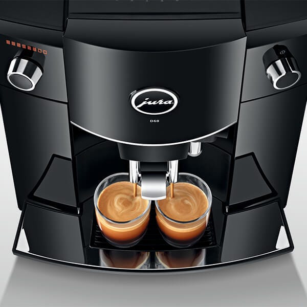 Jura coffee machines have programmable water volumes