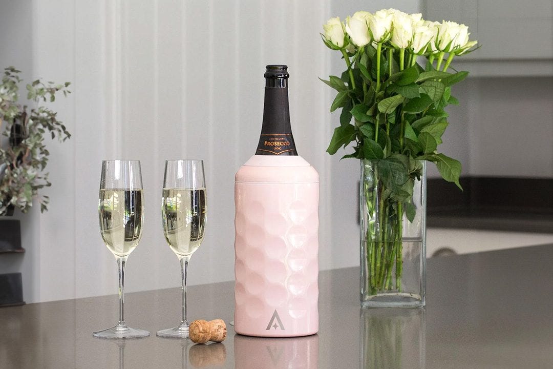 Uberstar Pink Bottle Cooler