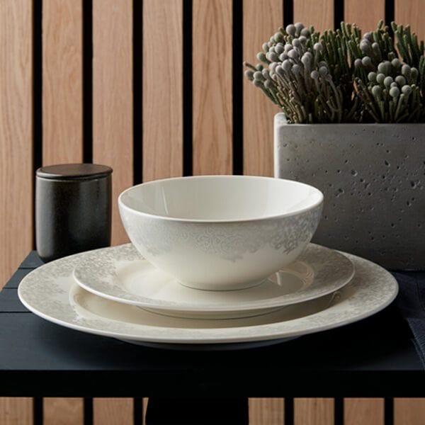 Denby Monsoon Filigree Silver