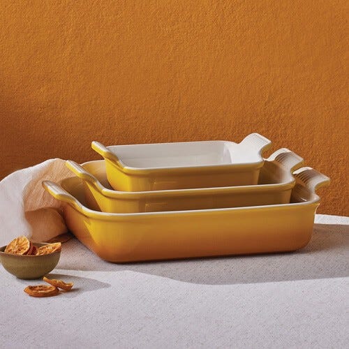  Le Creuset Stoneware Roasters & Dishes