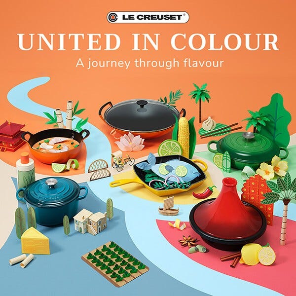  Le Creuset United In Colour