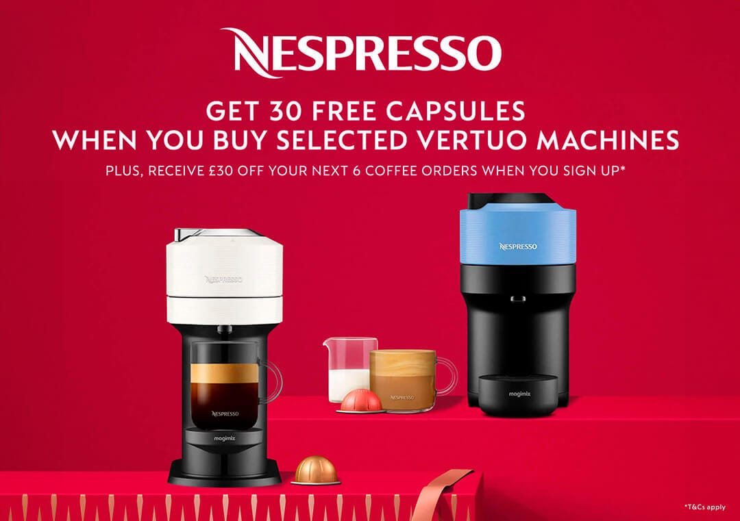 Magimix Nespresso Vertuo Promotion