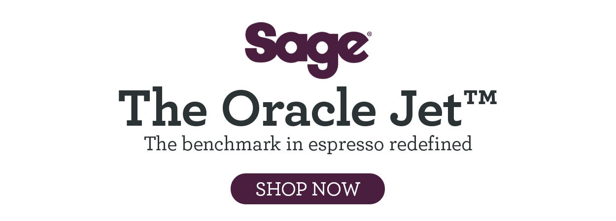 Sage Oracle Jet Coffee Machine