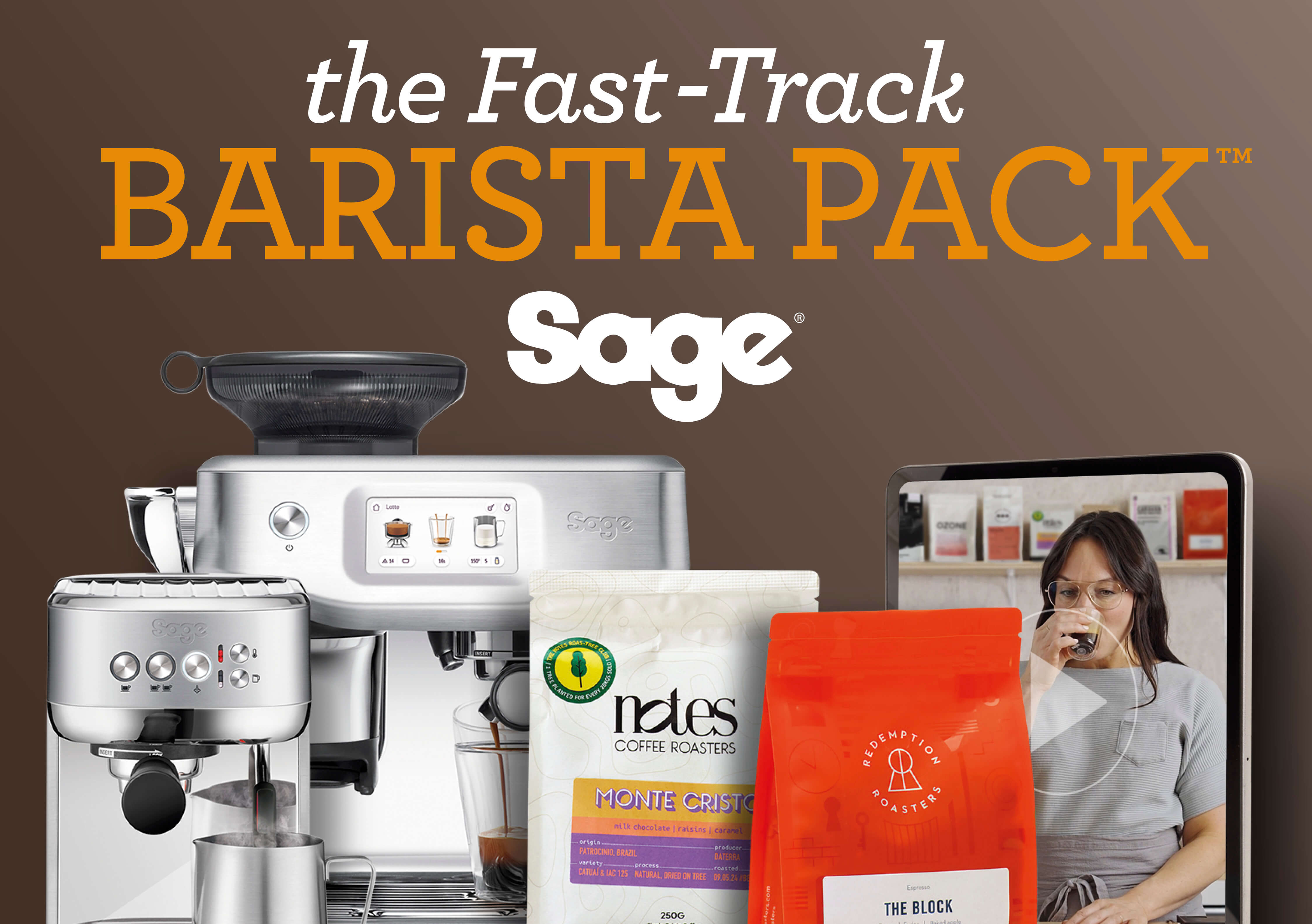 Sage Fast Track Barista Pack Promo